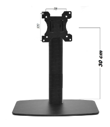 17"-27" Monitör Destekli Alttan Ağırlıklı Tip LCD Monitör ve TV Standı