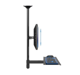 17" 32" 43"  Yükseklik Ayarlı, Hareketli LCD & Klavye Laptop Sehpası Tavan Askı Aparatı