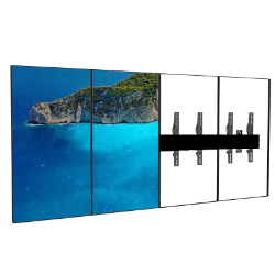1 x 4 Monitör Destekli 32" 55" Duvar Tipi LCD Monitör ve TV Standı 