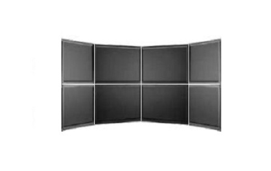 13"-24" Monitör Destekli Duvar Tipi 2X4 LCD Monitör ve TV Kolu