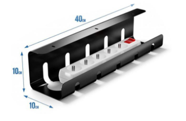 Masa Üstü ve Altı TV PC Avadanlık Kablo Yönetim Kanalı 