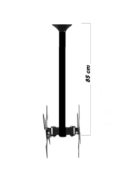 17" 32" 43" Uyumlu, LCD Çift Bağlantılı Köşe Tipi Tavan Askı Aparatı 85 cm
