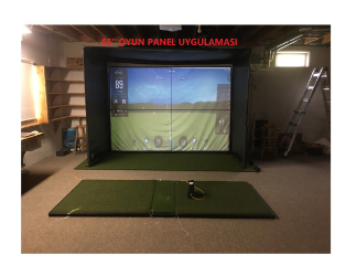 43" 55" 75" 2 x 2 Video Wall Çoklu Monitör İzleme Oyun Sinema Panel Standı