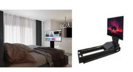 27" 43" 50" Yatak Altı TV Lift Gizli Mekanizma Elektrikli TV, Lift Asansörü, Otomatik Ayarlı, Karyola Altı Lift 