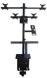 Sabit ve Duvar Ergotron Neo Flex Diz üstü ve PC Standı Komple Sistem