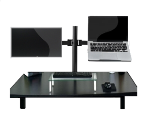 13" 27" Lcd Ve Laptop Sehpası Masa Tipi 2 Kollu