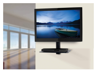 43"  55"  65" 75" Monitör Destekli Dividi Sehpalı Duvar Tipi LCD Monitör Standı 