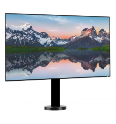 32"43" 49" 55" Arası Ekranlar için Sabit 360 Derece VESA Masaüstü Döner Montaj 