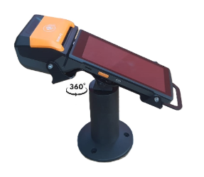 Masaya Sabit Mobil Temassız Yazar Kasa Pos Tutucu Standı