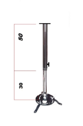 Projeksiyon Teleskopik Tavan Askı Aparatı 75 cm