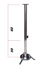 Projeksiyon Teleskopik Tavan Askı Aparatı 110 cm